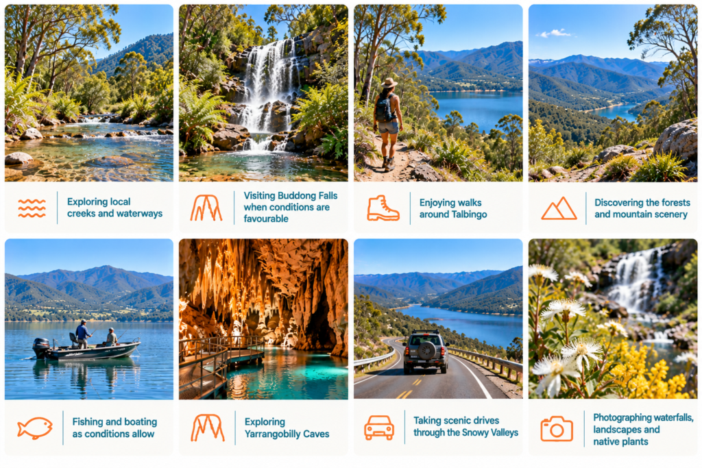 30 Things to Do Near Talbingo NSW | Snowy Mountains, Waterfalls, Fishing, Snow & Nature