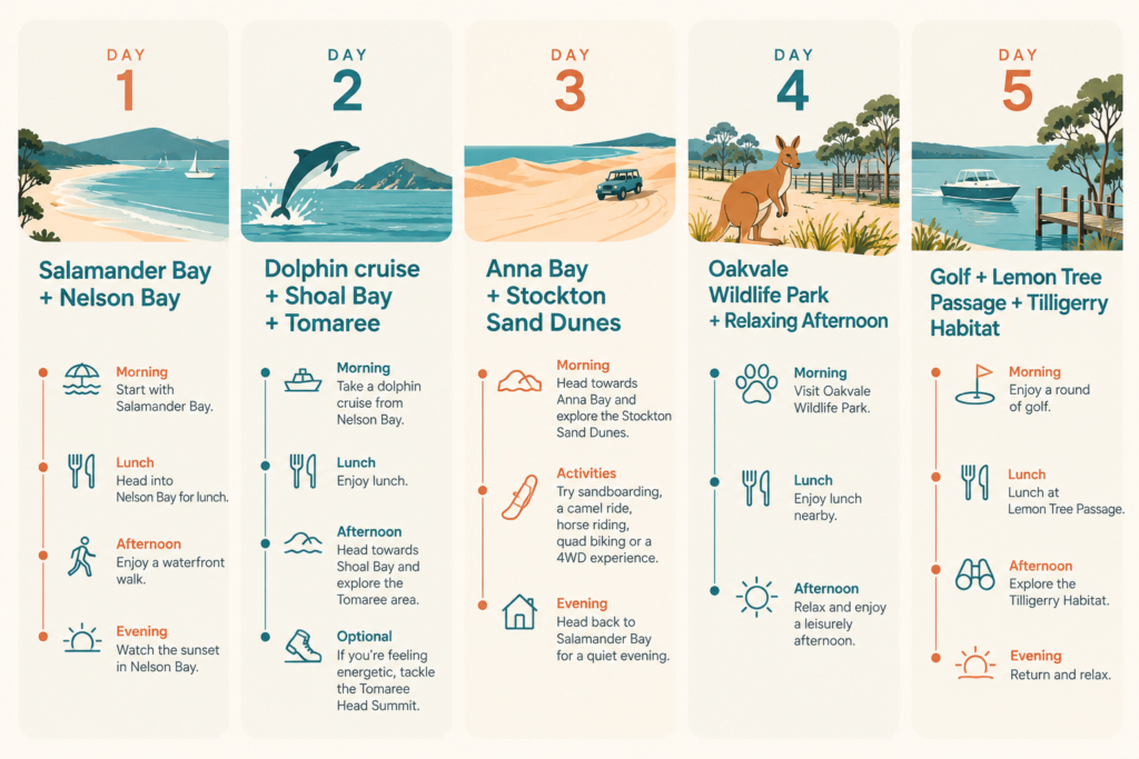30 Things to Do Near Salamander Bay NSW | Beaches, Wildlife, Adventure, Family Fun & Day Trips