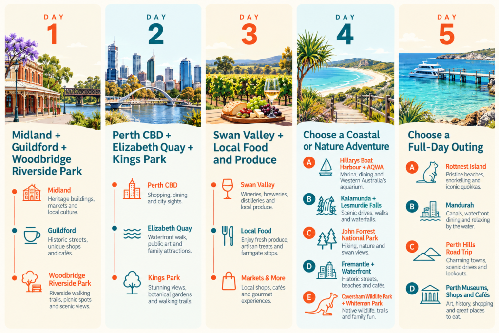 30 Things to Do Near Midland WA | Perth, Swan Valley, Rottnest Island, Beaches, Nature & Family Fun
